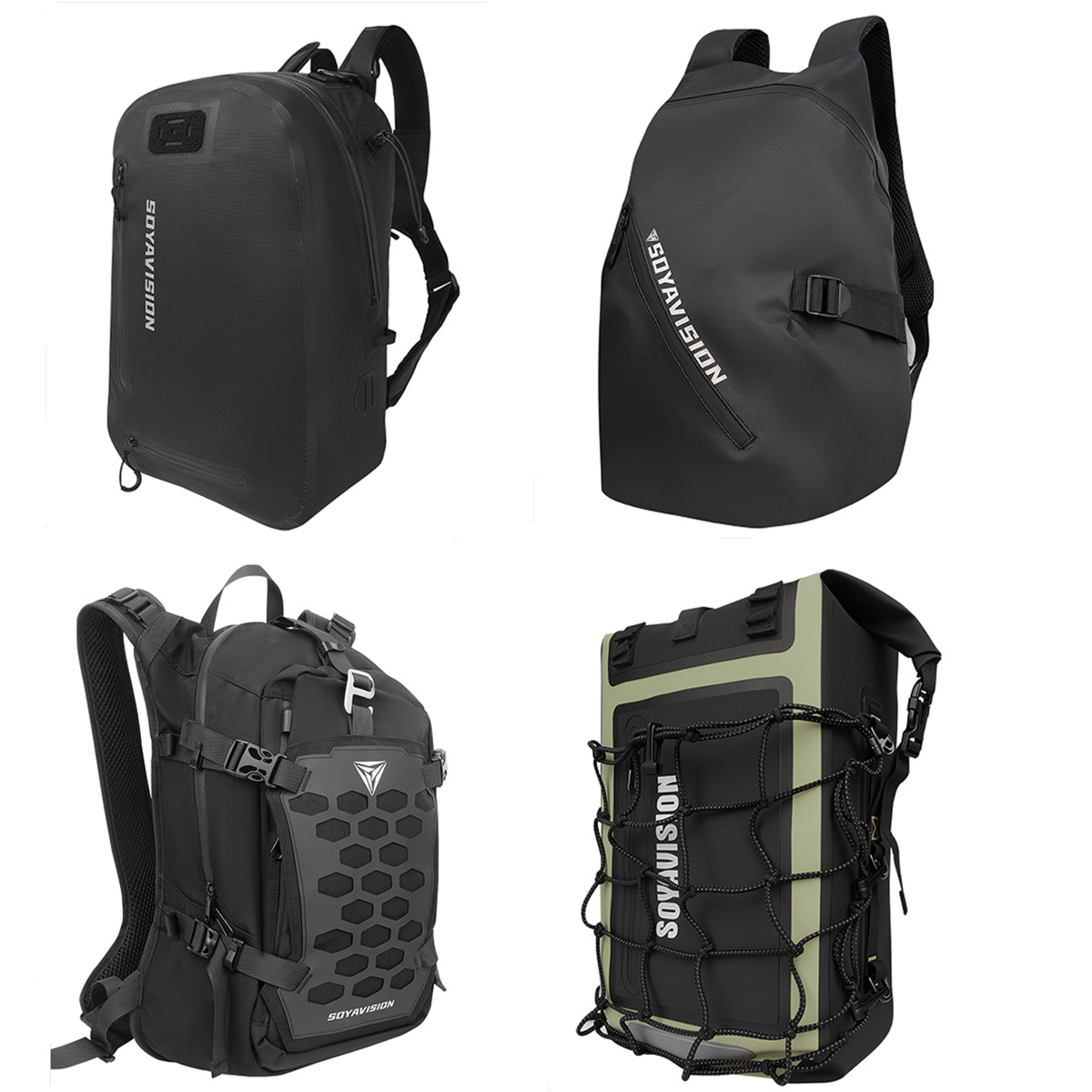 SOYAVISION Riding Helmet Backp - огляд і ціна Motorcycle Gear Backpack