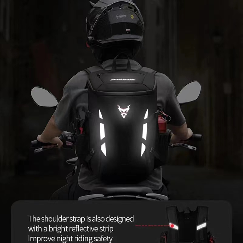 Riding Backpack Motorcycle Hel - огляд і ціна Motorcycle Gear Backpack