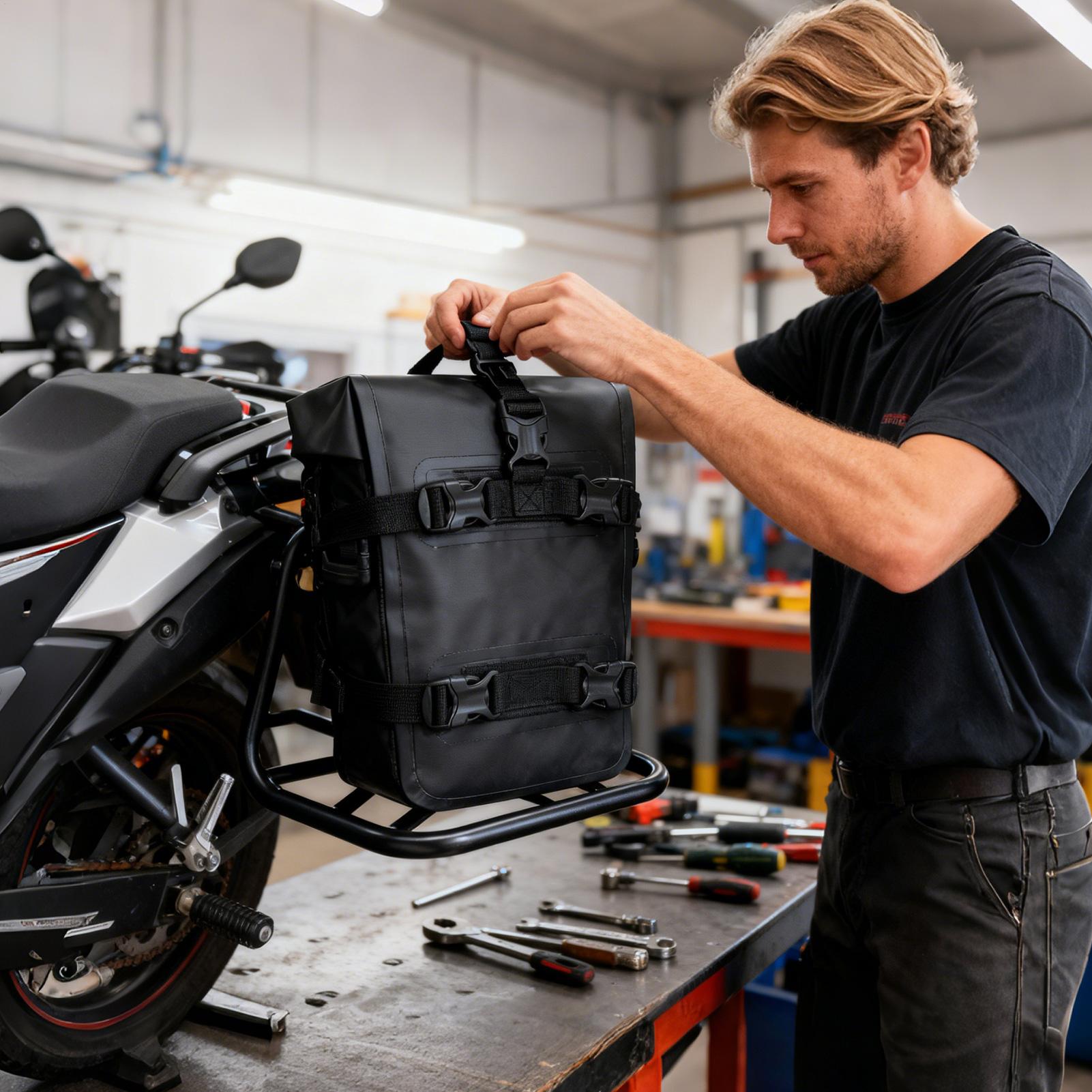 Motorcycle Front Bumper Bags W - огляд і ціна Motorcycle Gear Backpack